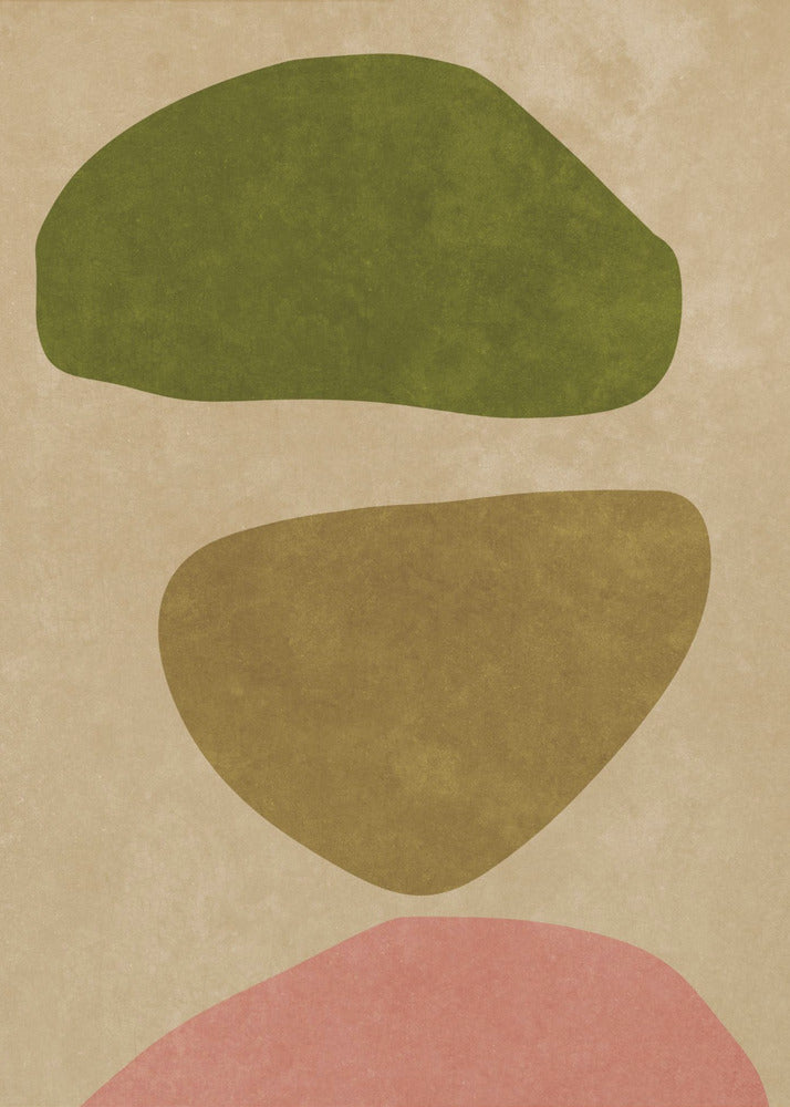 Abstract Forms Nude | Canvas