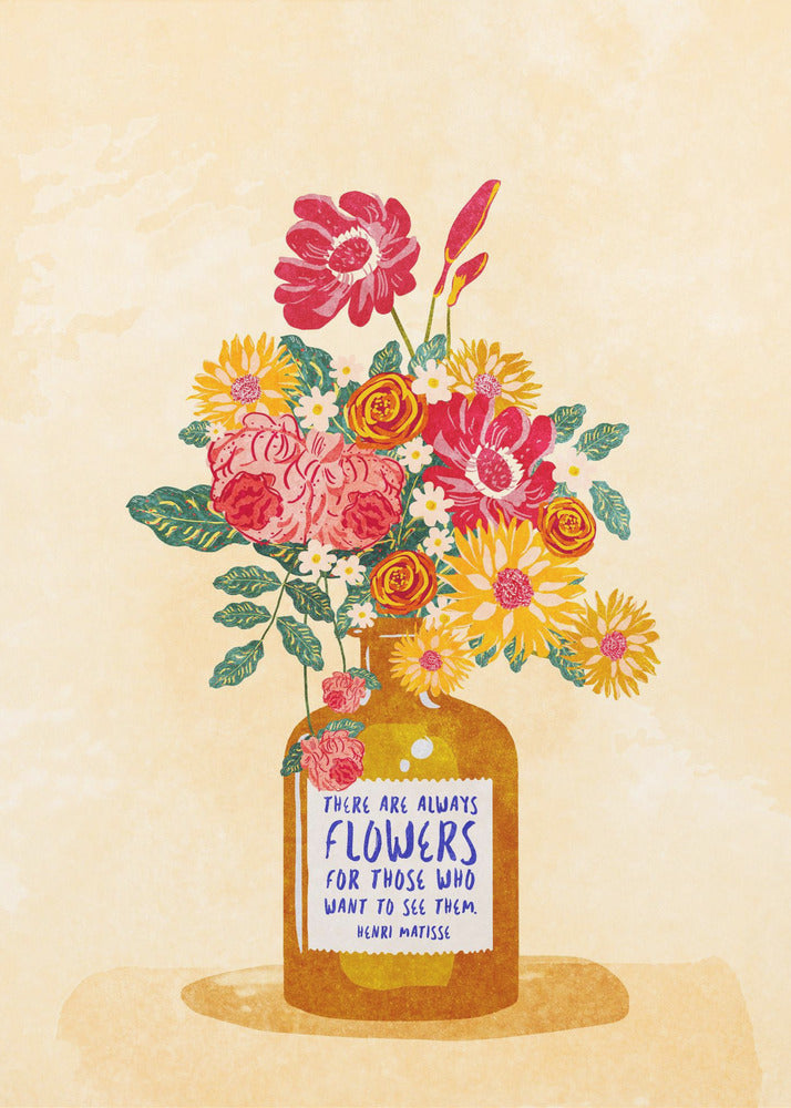 Always flowers | Canvas