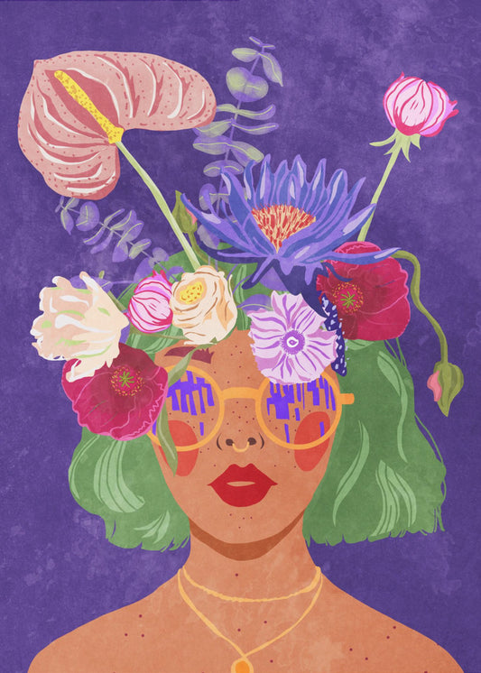 Flower head | Poster