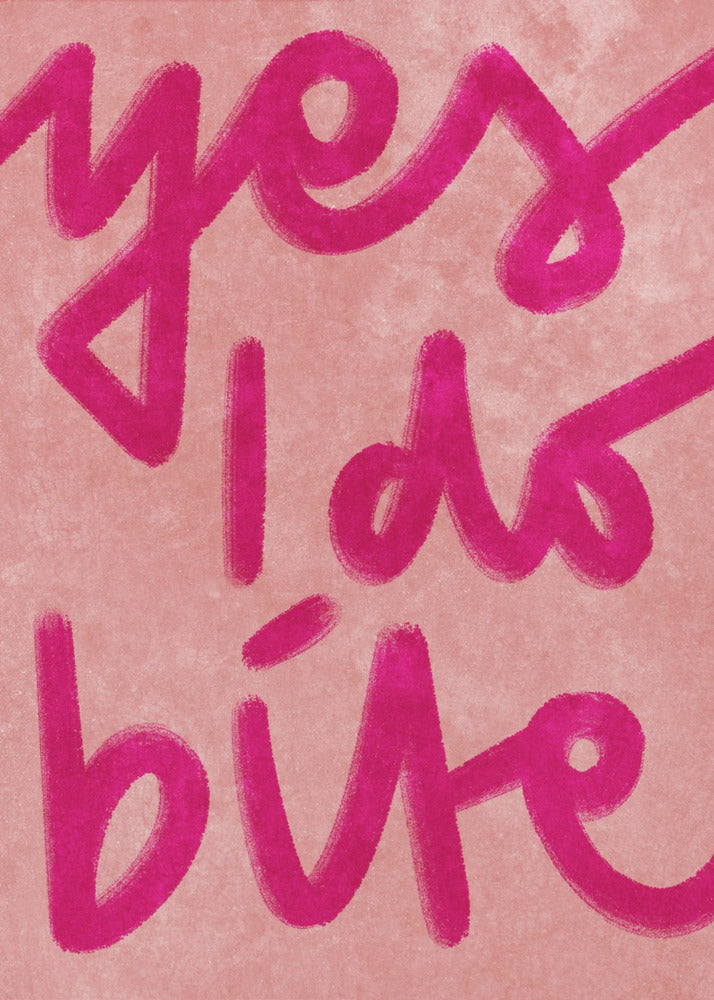 Yes I do bite | Canvas