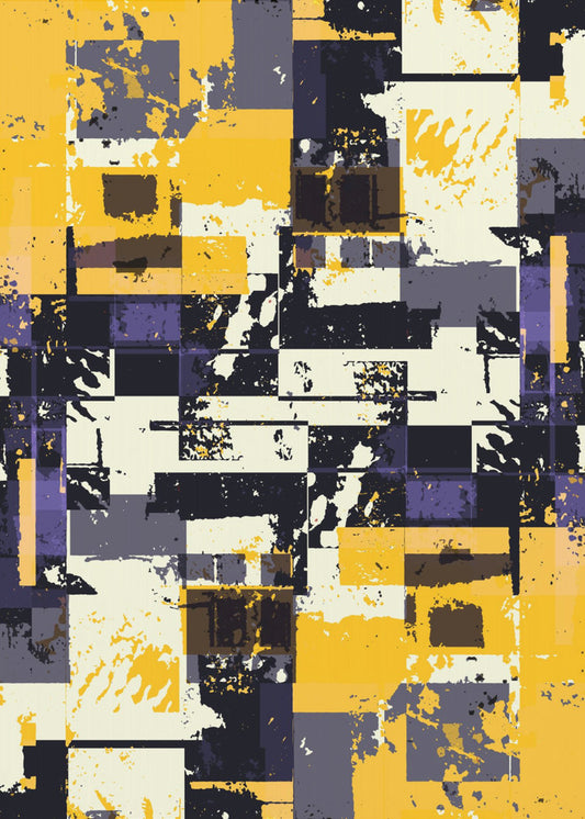 Geometric Shapes And Bold Colors | Poster