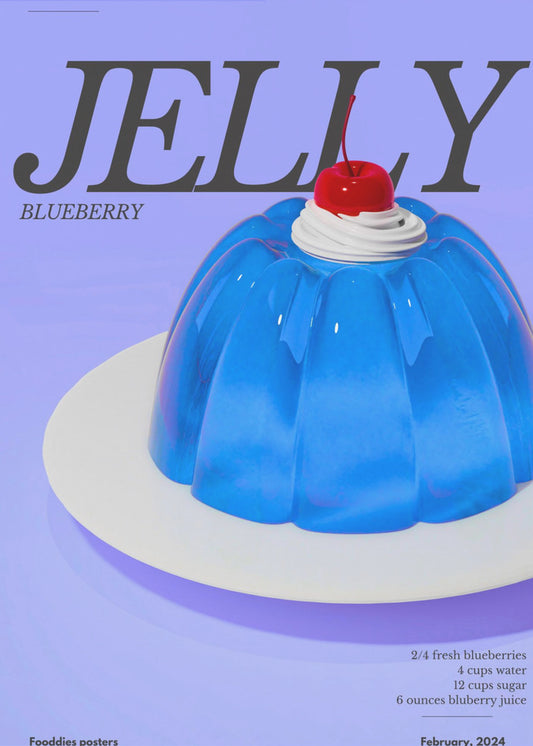 Blue Jelly | Canvas