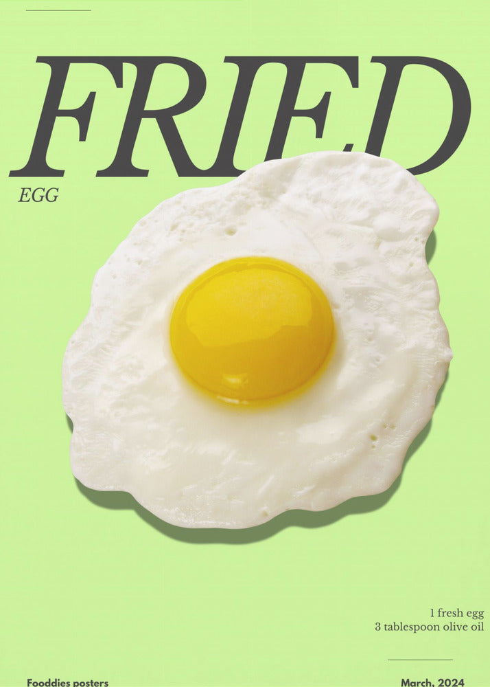 Fried egg | Poster