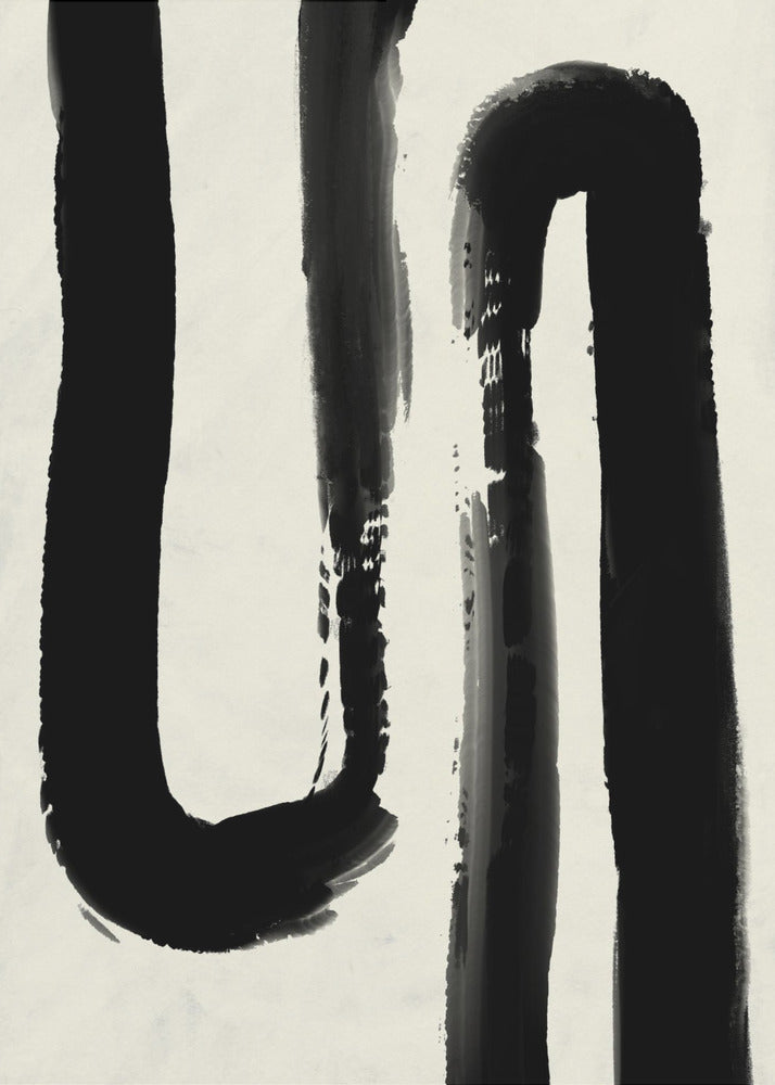 Monochrome Flow | Canvas