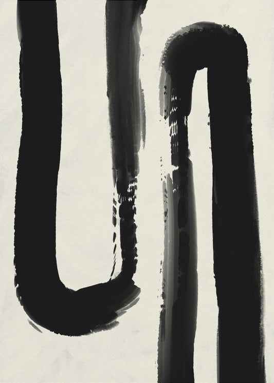 Monochrome Flow | Canvas