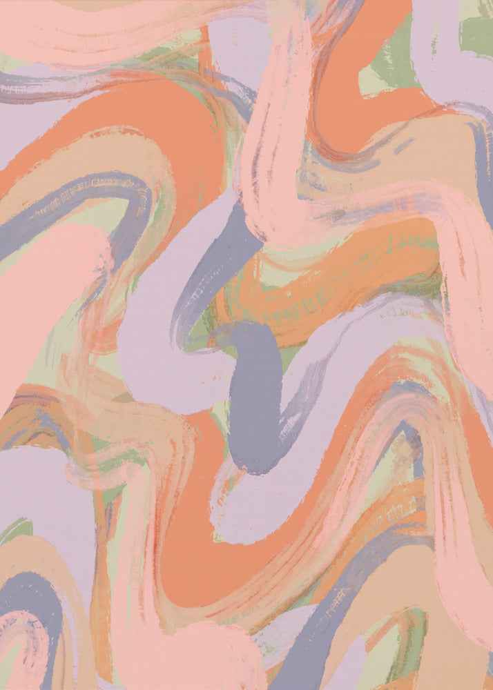 Swirling Hues | Canvas