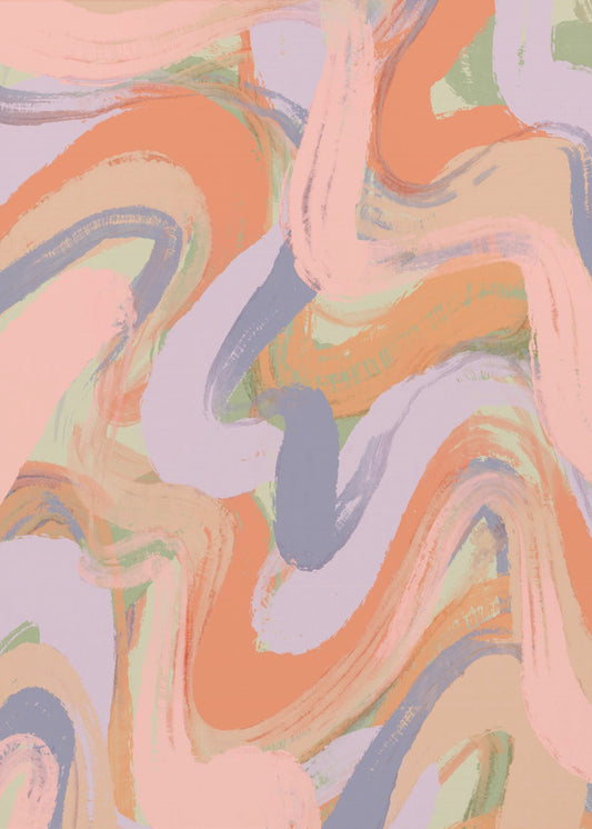 Swirling Hues | Canvas