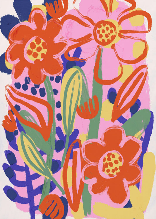 Floral Joyburst | Canvas