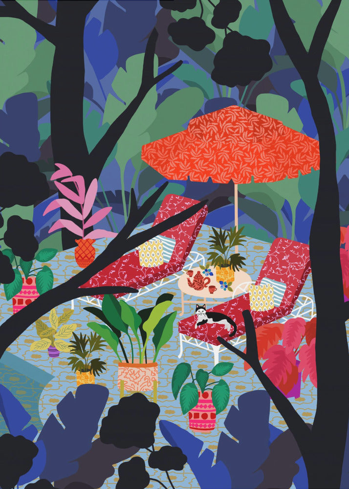 9933x14043 Din 133 Pool In the Middle of Nature | Canvas