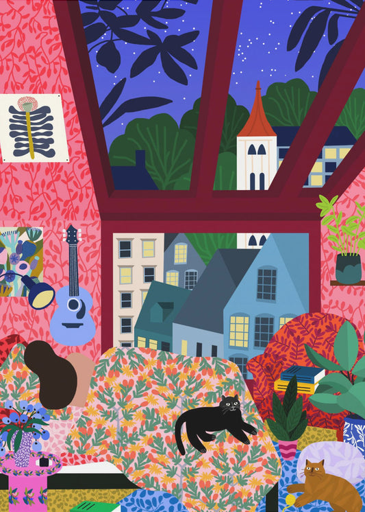 9933x14043 Din Sleeping 142 With a View.png | Poster