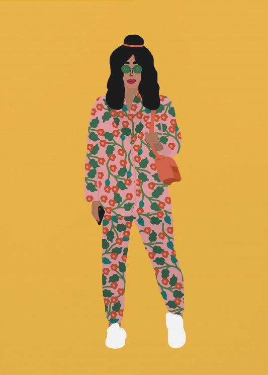 Fashion Week Girl | Canvas