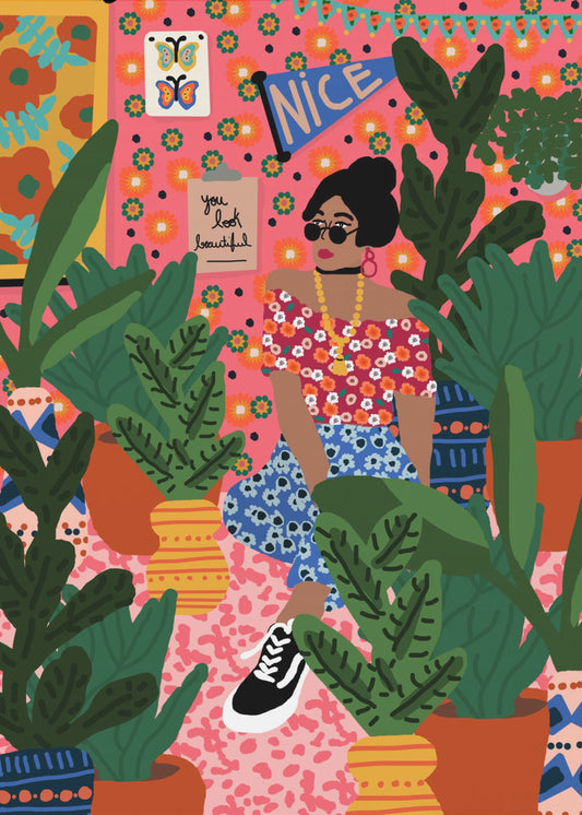 Floral Student Room | Canvas