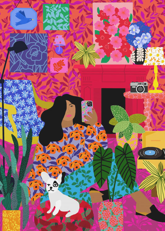 9933x14043 Din 83 Taking Selfies of Yourself | Canvas