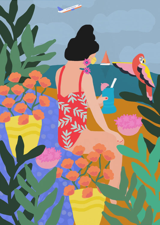 Tropical Vacation | Canvas