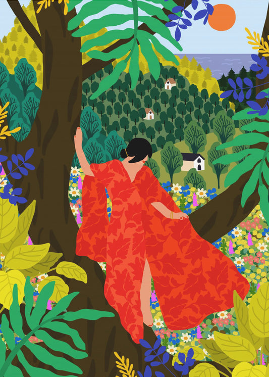 Girl In a Tree | Poster