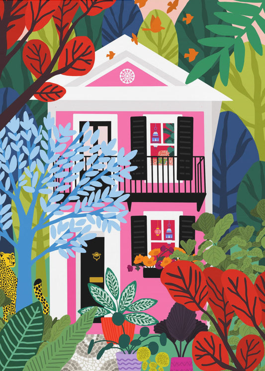 House In the Woods | Canvas