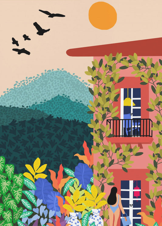 Summer House | Canvas