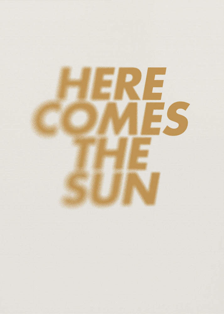 Sunlit Arrival | Canvas