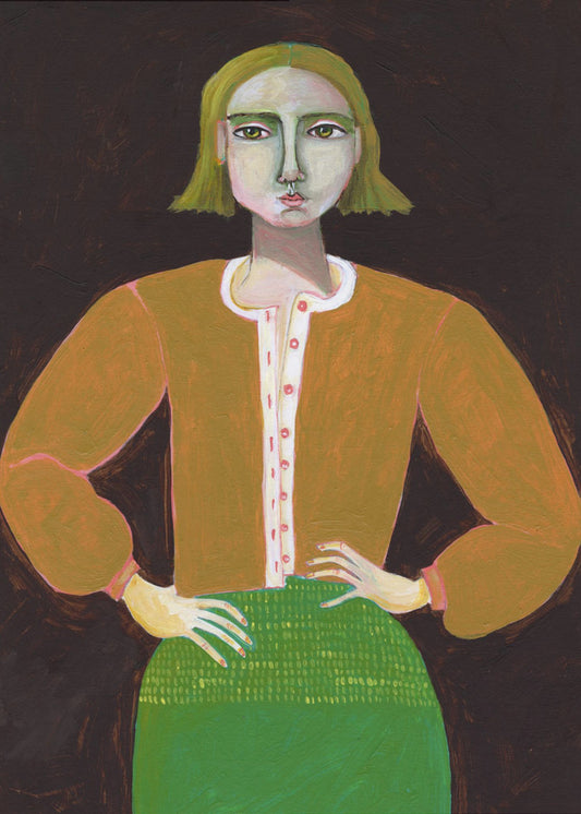 Determined Woman | Canvas