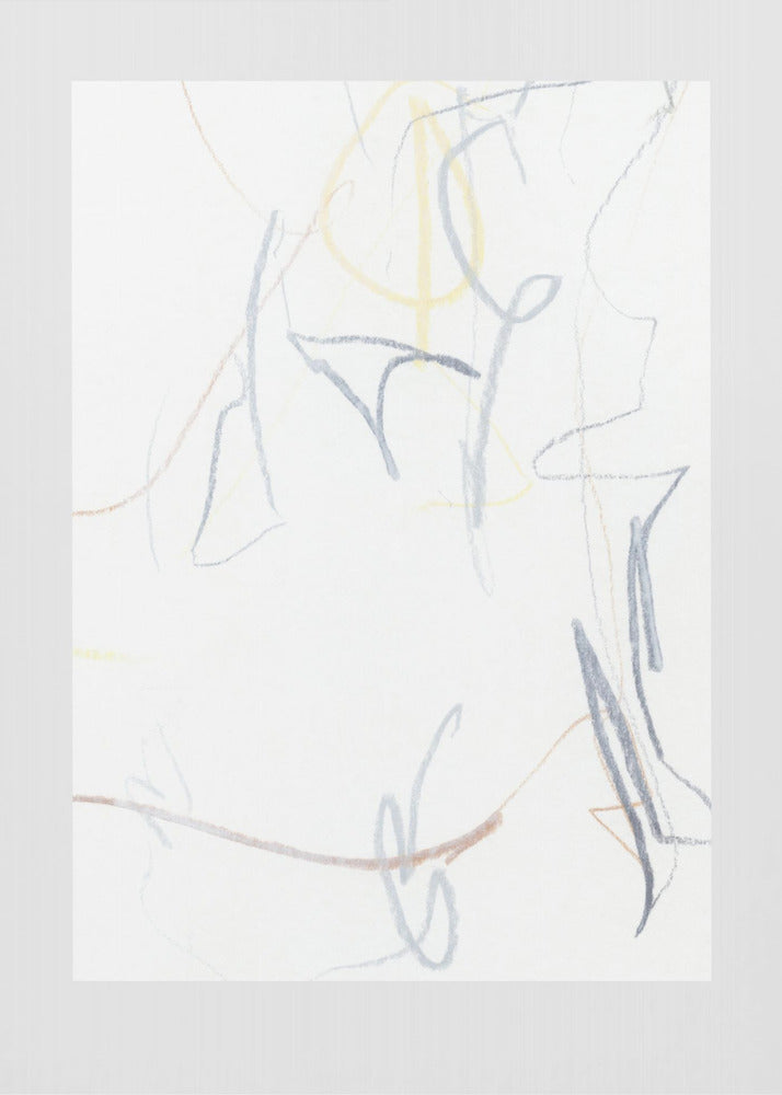 Flowing Lines And Soft Colors | Poster