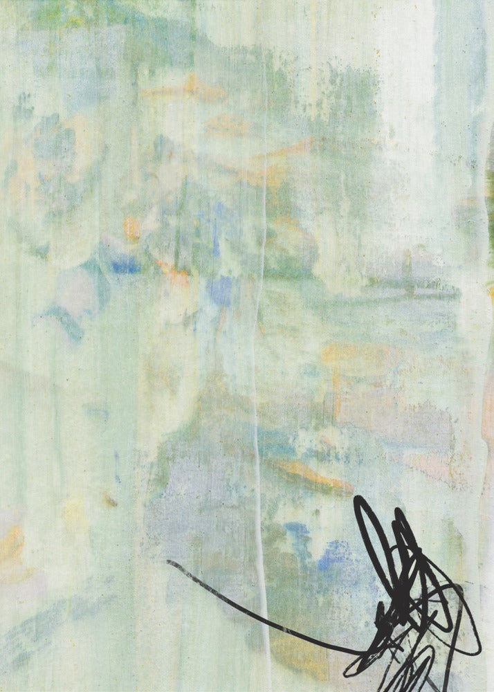 Pastel Colors And Bold Black Accents | Poster