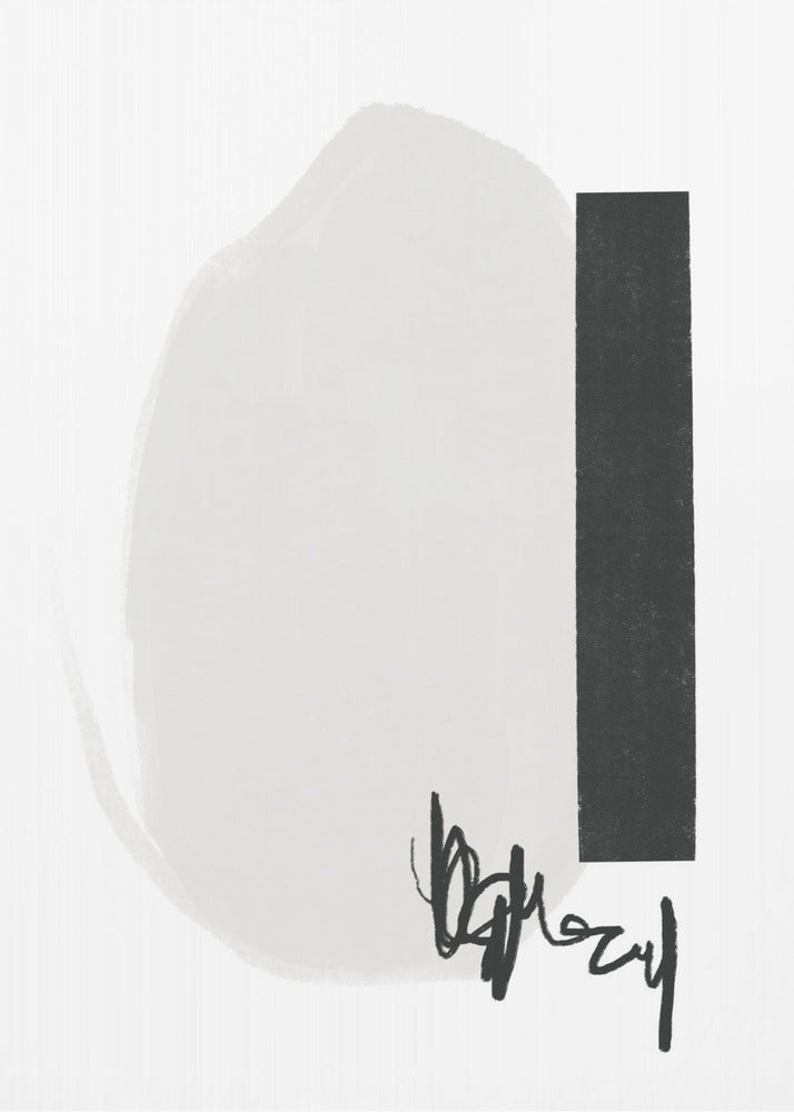 Monochrome Balance | Poster