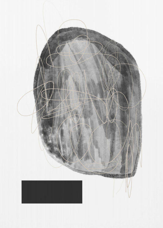 Black And Gray Hues | Poster