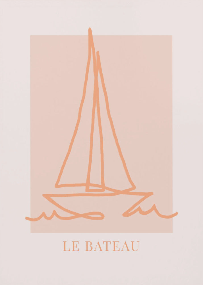 Le Bateau Corall | Canvas