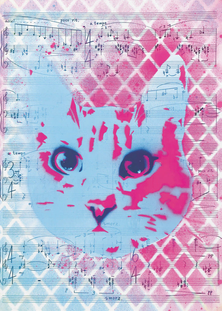 Musical Cat | Canvas