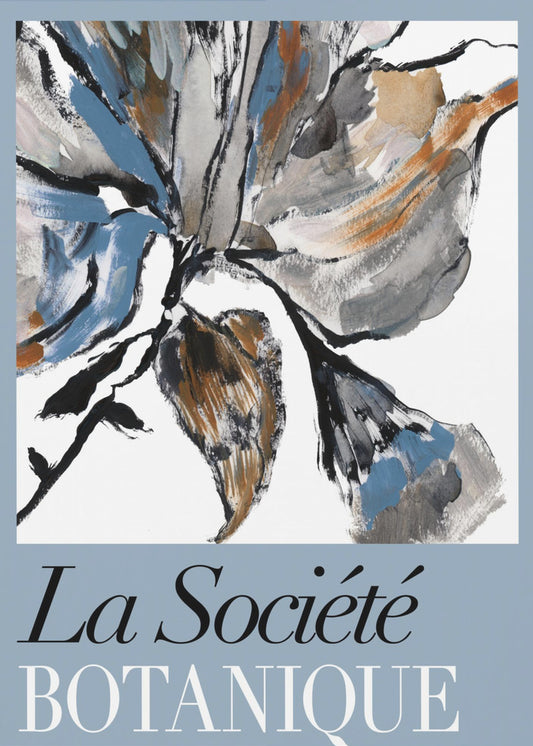 La Société Botanique Blueflower 2 | Canvas