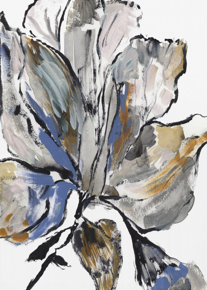 Le Jardin Botanique Blue Flower | Canvas