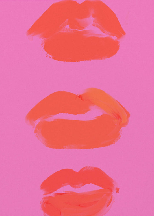 Neon Pout Series | Canvas