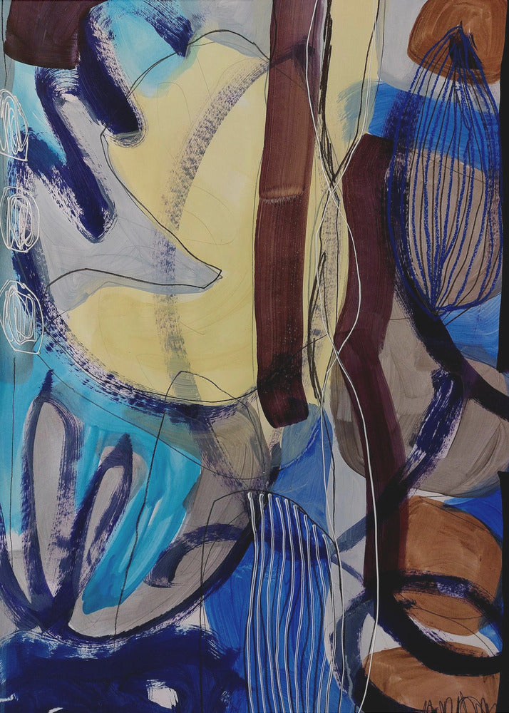 Little Fish, Big Fish I | Canvas