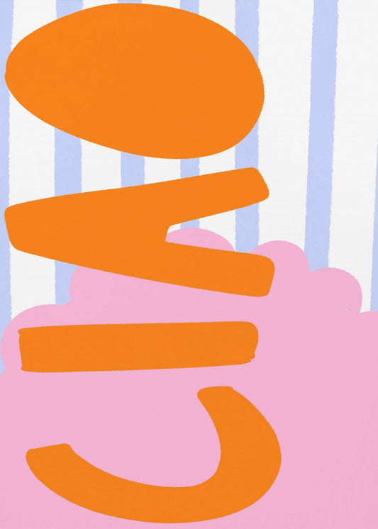 Floating Shapes Parade | Poster