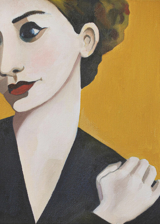 Woman Ochre | Canvas