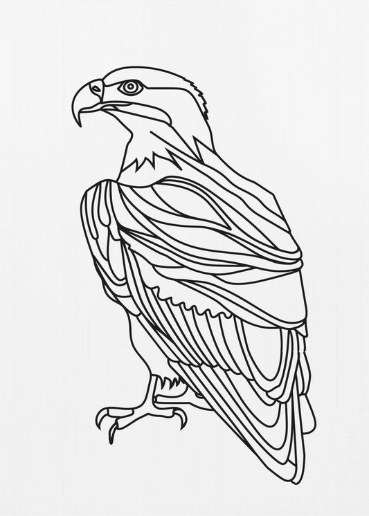 Line Eagle | Poster