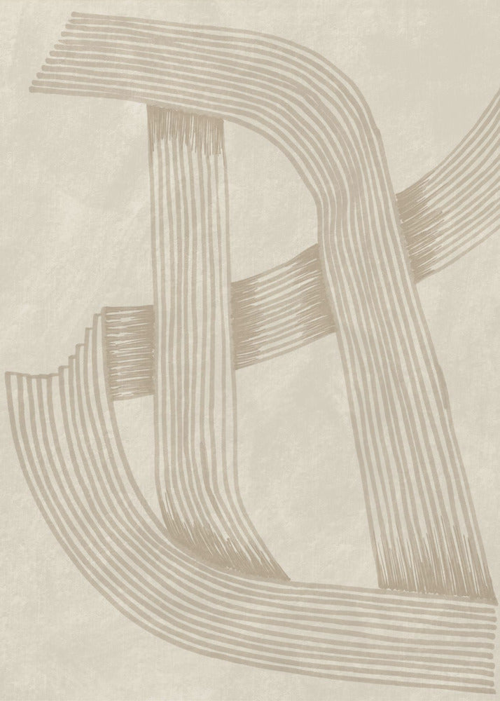 Abstract Sophisticated Line 02 | Canvas