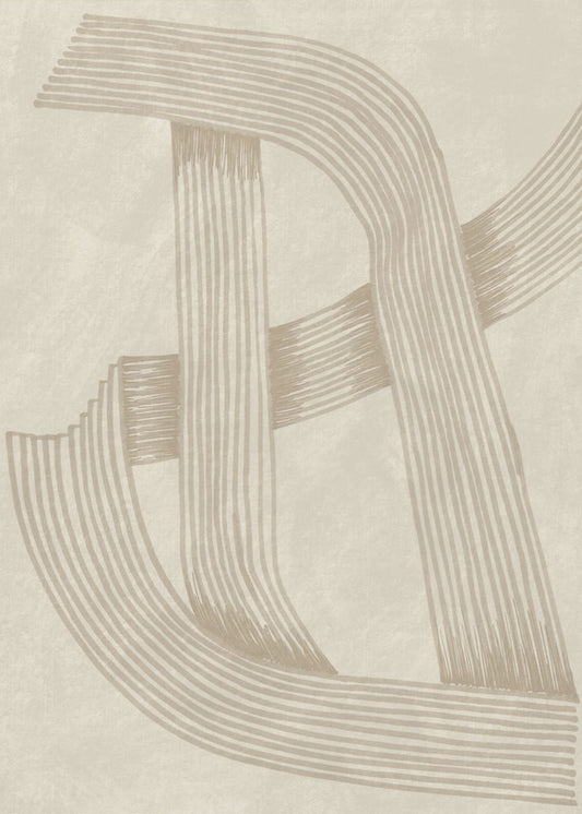 Abstract Sophisticated Line 02 | Canvas