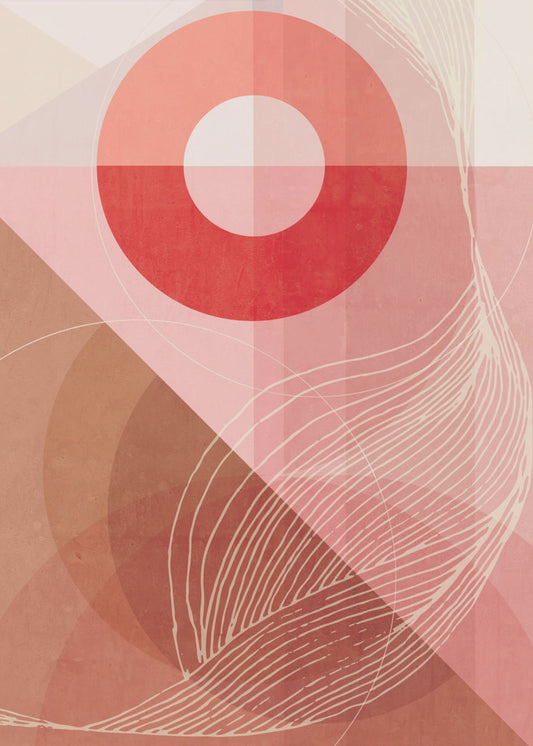 Abstract Above the mountain | Canvas