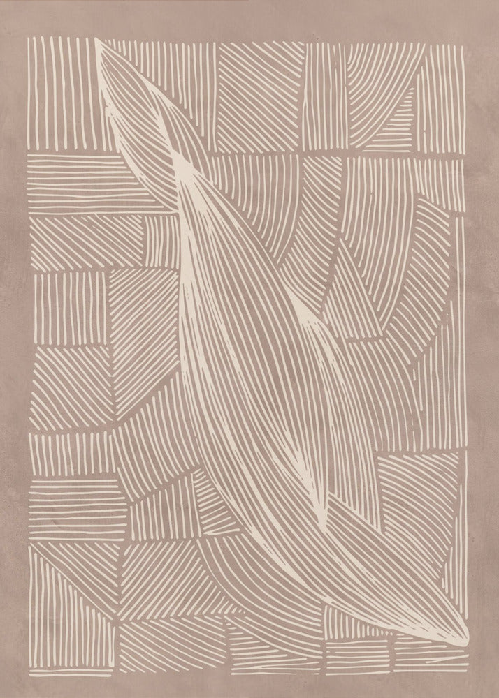 Abstract Irregular Lines | Poster