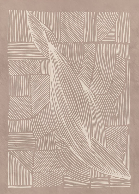 Abstract Irregular Lines | Poster