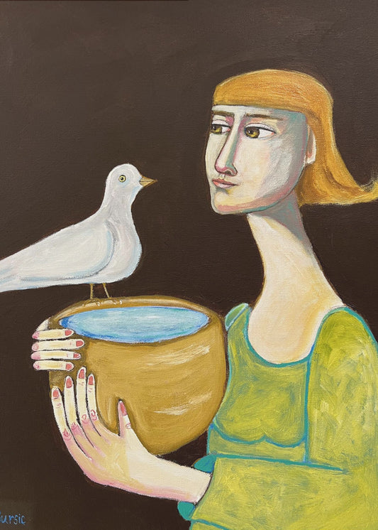 The water giver | Canvas