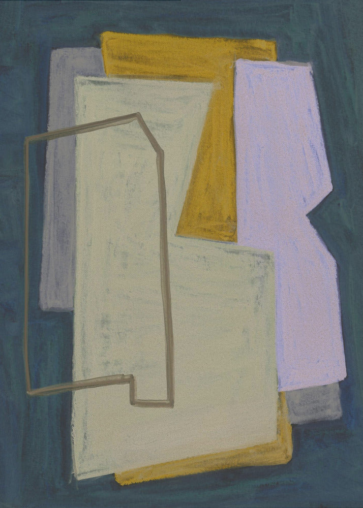 Chalk and Shapes 1 | Poster
