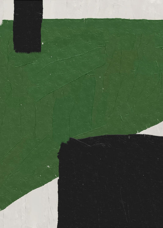 Emerald Abstraction | Poster