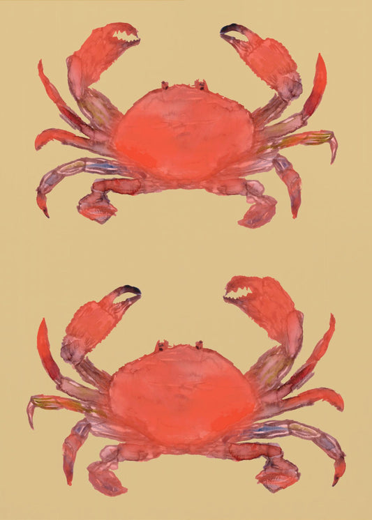 Crab Poster 2 | Canvas
