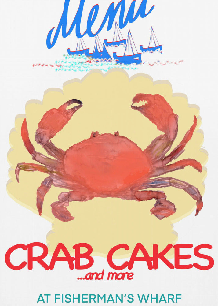 Crabcakes Poster | Canvas