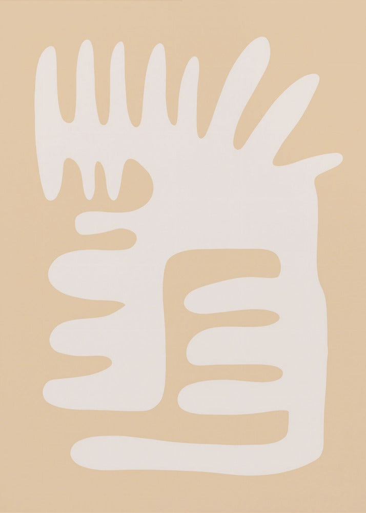 Abstract Organic Shape | Canvas