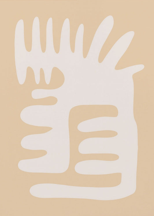 Abstract Organic Shape | Canvas