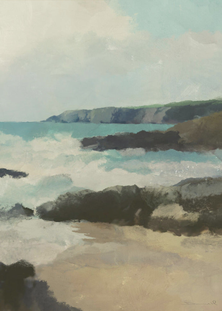 Rocky Beach | Canvas
