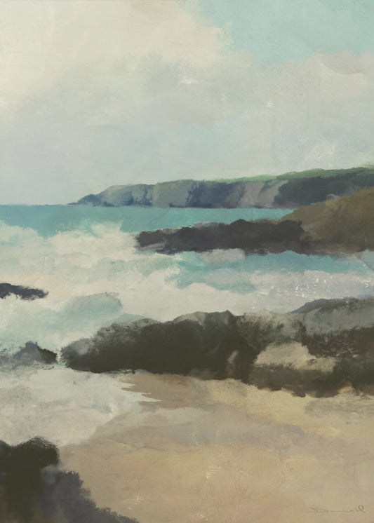Rocky Beach | Canvas